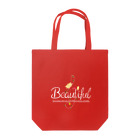 MSYのBEAUTIFUL FLOWER (白) Tote Bag