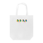 MolKaronの猫のＭｏｌとＫａｒｏｎ　虹色サングラス Tote Bag