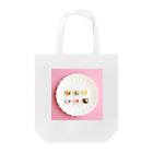 月猫 Cafeの【月猫 Cafe】にゃんムース Tote Bag