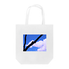 みずあめあいすのセミシルエット×青空 Tote Bag