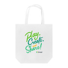 Springin’®オフィシャルショップのSpringin’ 「Play, Create, and Share!」 トートバッグ