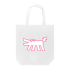 ぺちぺち工房 Pechi Pechi Atelierのキースヘリング風 うちの犬 Tote Bag