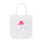 nya-mew（ニャーミュー）のかき氷大好き Tote Bag