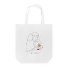 ビールとアート TM-3 Designの名画 × スイーツ（麗子微笑） Tote Bag