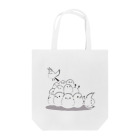 きゅうりのたっぷりシマエナガ Tote Bag