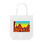 GALLERY misutawoのドレスデン 夕暮れの街角 Tote Bag