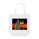 GALLERY misutawoのプラハ 夜のクリスマスツリーとティーン教会 トートバッグ
