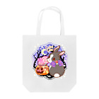 あずみのキャンディランドの【ハロウィン限定】キャンディポットと黒うさちゃん Tote Bag