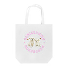 ARSTYのPUPPYHOOD LOGO / PINK Tote Bag