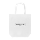 eomoteのeomoteのシンプルなロゴ（囲い文字）が入ったトートバッグ（白） Tote Bag