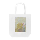 小さな野原のDecomposition of photo by soil(White Flower) Tote Bag