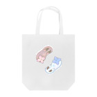 Jackalope Houseのツノアリウサギアジサイモドキウミウシ 2匹ver. Tote Bag