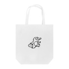 chocochachaのワニ（黒） Tote Bag