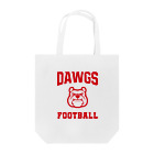 TEAM DAWGS STOREのDAWGS_RED Tote Bag