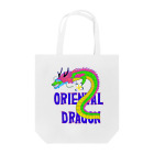 LalaHangeulのORIENTAL DRAGON（龍）英字バージョン トートバッグ