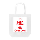 AFROMANCEのKEEP CALM and BUY ONLY ONE Tote Bag