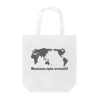 BANANAのWorldMapトートバッグ Tote Bag