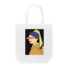 No common のWorld KAIGA (真珠の耳飾りの少女) Tote Bag