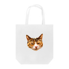 kihbouのにゅーとらるなひょうじょうの猫 Tote Bag