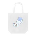 Jackalope Houseのツノアリウサギアジサイモドキウミウシ 青色ver. Tote Bag