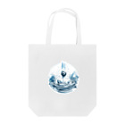 SaunaSplashArt サウナスプラッシュアートの水風呂デザイン２ Tote Bag