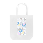 なでしこ@デザインの花柄×ウサギ Tote Bag