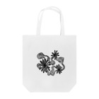 puqpuq Waveformのpuqpuq flower Tote Bag