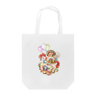 ニコリッペ のドリミーングアップニコリッペ星人 Tote Bag