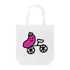 蒙ザ商店のナス自転車 Tote Bag