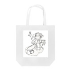 羊の部屋のスライディングガール Tote Bag