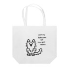 TOMOS-dogのえがおでみあげる犬 Tote Bag