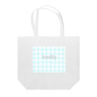 Amillyの千鳥柄ロゴ Tote Bag
