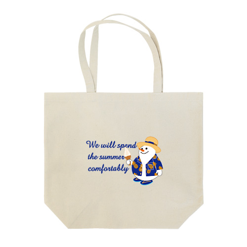 真夏のスノーマン Tote Bag