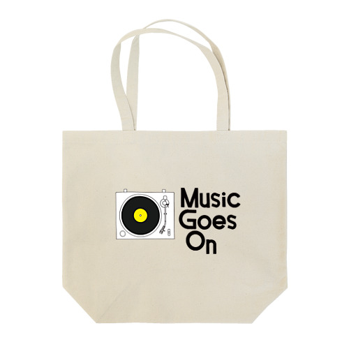 Music Goes On  TB トートバッグ