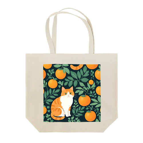 ねこおてて オリジナル猫(オレンジ) Tote Bag