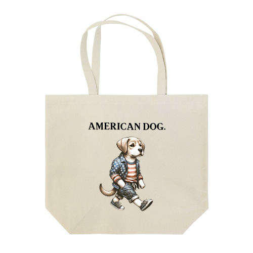 AMERICAN DOG. Tote Bag
