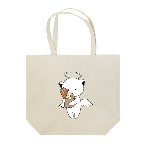 白猫天使こむぎちゃん（ベーカリー） Tote Bag