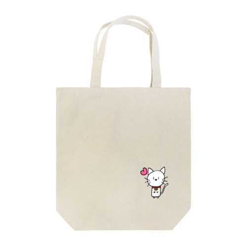 ねこ日和（白猫） Tote Bag