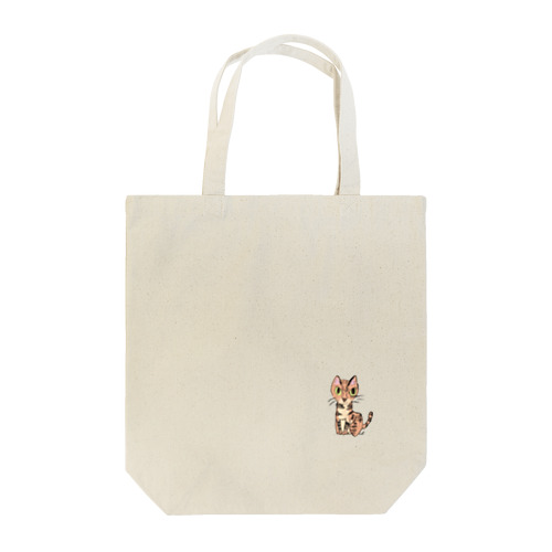 猫のクーちゃん（ワンポイント） Tote Bag