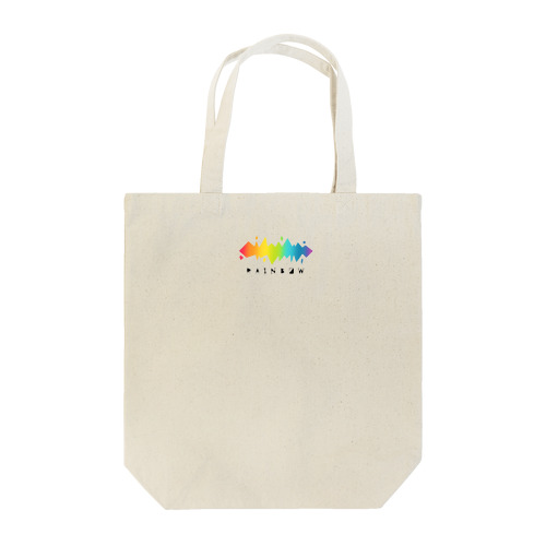 rainbow-W Tote Bag