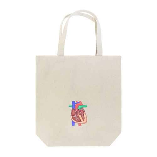 とにかく心臓(解剖図) Tote Bag
