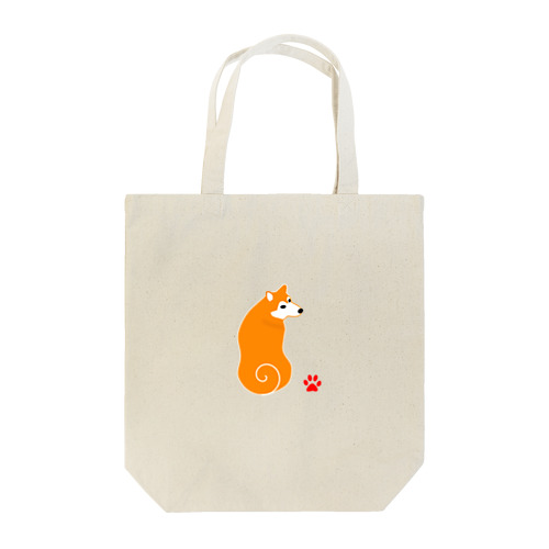 見返り柴犬（赤） Tote Bag