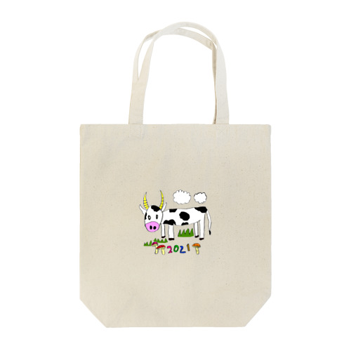 ウシのウッシー君 Tote Bag