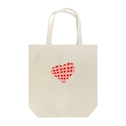 checkered heart♡ Tote Bag