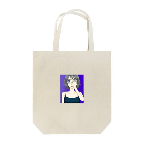 眼帯の女性 Tote Bag