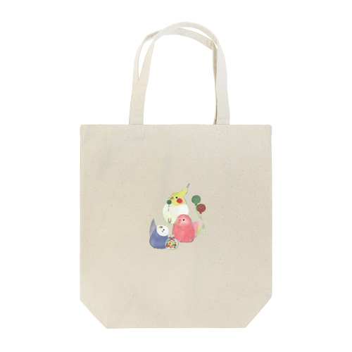 ハロウィンインコたち Tote Bag