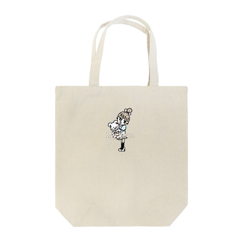 女の子とクマさん🧸 Tote Bag