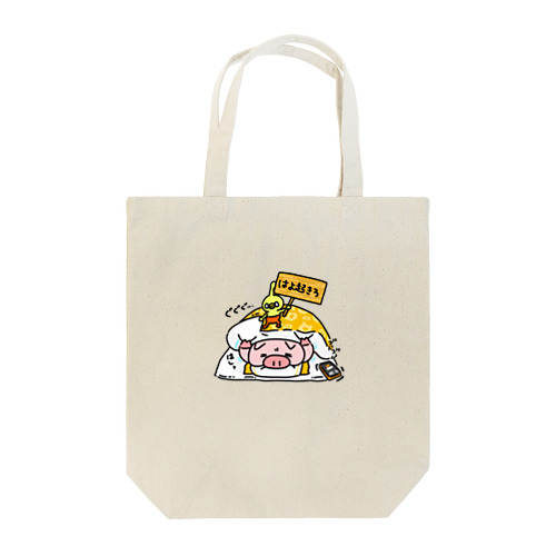 はよ起きろ Tote Bag