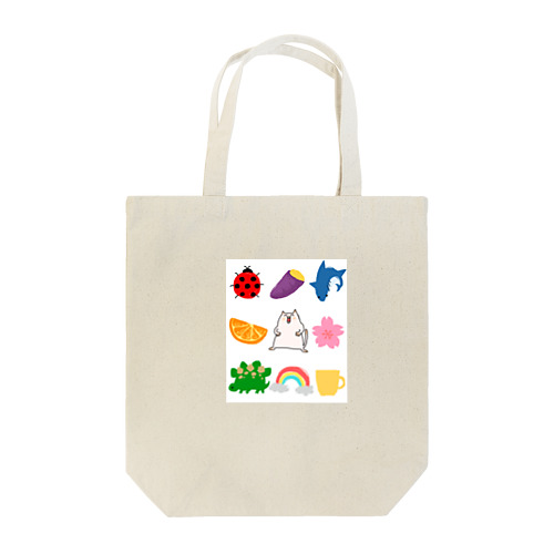 ねこちゃんと Tote Bag