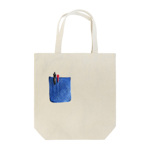 胸ペンはできるやつ？？ Tote Bag